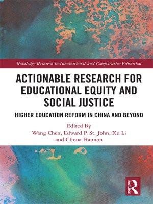 cover image of Actionable Research for Educational Equity and Social Justice